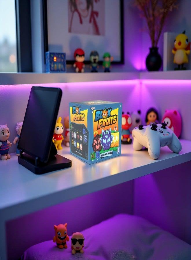 يو سي سي ديستريبيوتينج شركة UCC لتوزيع منتجات BLOX Fruits - مجموعة دمى فاكهة غامضة قابلة للتحصيل (طولها 4 بوصات، السلسلة 2) [تتضمن محتوى إضافي قابل للتنزيل، مرخصة رسميًا] - Image 2